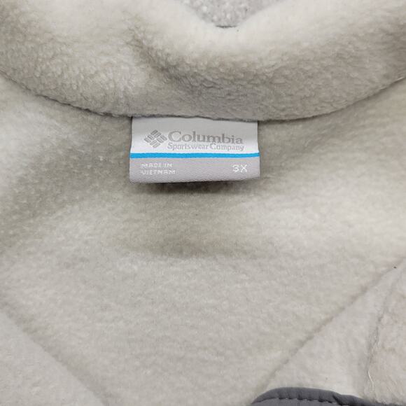 Columbia Men’s 3XL Fleece Pullover Two-Tone Outdoor Hiking Sweatshirt - Picture 5 of 5